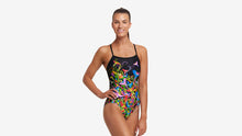 Load image into Gallery viewer, Womens Single Strap One Piece Macaw Magic

