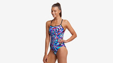Load image into Gallery viewer, Womens Single Strap One Piece Video Star
