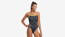 Load image into Gallery viewer, Womens Strapped In One Piece Night Run
