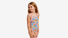 Load image into Gallery viewer, Toddler Girls Printed One Piece Feline Fiesta

