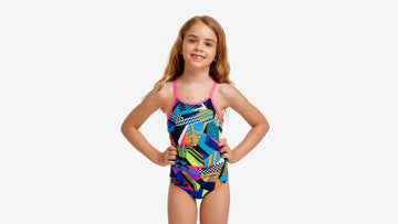 Toddler Girls Printed One Piece Bel Air Beats