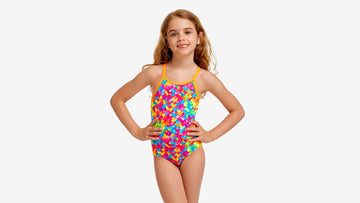 Toddler Girls Printed One Piece Stroke Rate