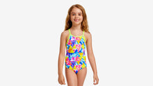Load image into Gallery viewer, Toddler Girls Printed One Piece Swirl Stopper
