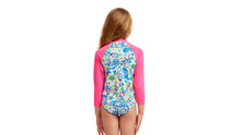 Load image into Gallery viewer, Toddler Girls Zippy Rash Vest Garden Gift
