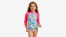 Load image into Gallery viewer, Toddler Girls Zippy Rash Vest Garden Gift
