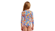 Load image into Gallery viewer, Toddler Girls Sun Cover One Piece Feline Fiesta

