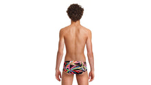 Load image into Gallery viewer, Boys Sidewinder Trunks Black Blades

