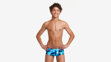 Boys Sidewinder Trunks Hidden Depths