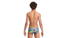 Load image into Gallery viewer, Boys Sidewinder Trunks Land Lines
