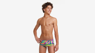 Boys Sidewinder Trunks Land Lines