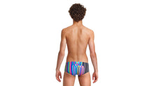Load image into Gallery viewer, Boys Sidewinder Trunks Zorse Code
