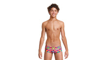 Load image into Gallery viewer, Boys Sidewinder Trunks Pride Power
