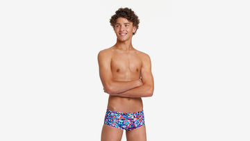 Boys Sidewinder Trunks Video Star