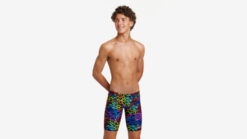 Boys Training Jammers Rainbow Web