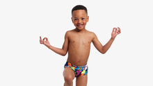 Load image into Gallery viewer, Toddler Boys Printed Trunks Bel Air Beats
