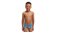 Load image into Gallery viewer, Toddler Boys Printed Trunks Big Cat Bash
