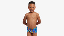 Load image into Gallery viewer, Toddler Boys Printed Trunks Big Cat Bash
