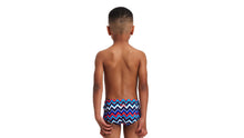 Load image into Gallery viewer, Toddler Boys Printed Trunks Nautical Mile
