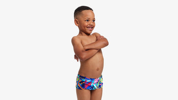 Toddler Boys Printed Trunks Kickflip