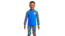 Load image into Gallery viewer, Toddler Boys Zippy Rash Vest Big Cat Bash
