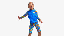 Load image into Gallery viewer, Toddler Boys Zippy Rash Vest Big Cat Bash
