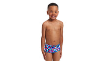 Load image into Gallery viewer, Toddler Boys Printed Trunks Video Star
