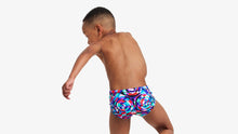 Load image into Gallery viewer, Toddler Boys Printed Trunks Video Star
