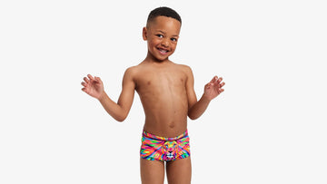Toddler Boys Printed Trunks Pride Power