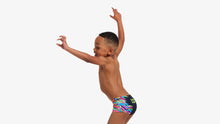Load image into Gallery viewer, Toddler Boys Printed Trunks Pride Power
