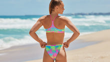 Load image into Gallery viewer, Womens Swim Crop Top Hawaiian Heaven
