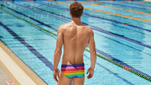 Load image into Gallery viewer, Mens Classic Briefs Rainbow Racer
