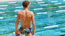 Load image into Gallery viewer, Mens Sidewinder Trunks Lion Eyes
