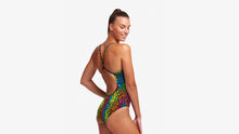 Load image into Gallery viewer, Womens Single Strap One Piece Sunset West
