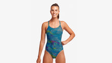 Load image into Gallery viewer, Womens Diamond Back One Piece Wires Crossed
