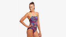 Load image into Gallery viewer, Womens Single Strap One Piece Palm Puppy
