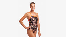 Load image into Gallery viewer, Womens Strapped In One Piece Purrfect
