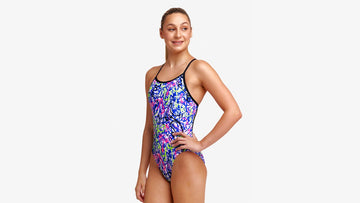 Girls Single Strap One Piece Big Squig