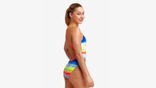 Load image into Gallery viewer, Girls Single Strap One Piece Dye Hard
