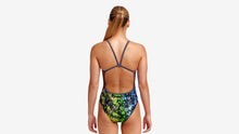 Load image into Gallery viewer, Girls Single Strap One Piece Lion Eyes
