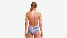Load image into Gallery viewer, Girls Single Strap One Piece Jungle Party
