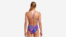 Load image into Gallery viewer, Girls Single Strap One Piece Peacock Paradise
