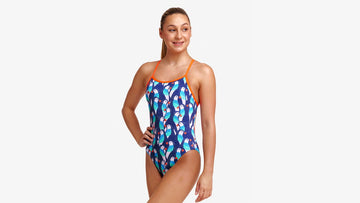Girls Single Strap One Piece Pengoo Parade