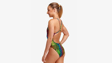 Load image into Gallery viewer, Girls Single Strap One Piece Sunset West
