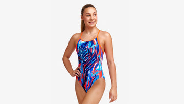 Girls Diamond Back One Piece Zee Bra