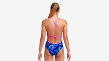 Load image into Gallery viewer, Girls Strapped In One Piece Leaf Laser
