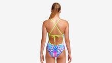 Load image into Gallery viewer, Girls Tie Me Tight One Piece Water Ripple
