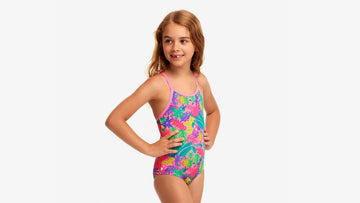 Toddler Girls Printed One Piece Jungle Party