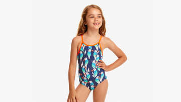 Toddler Girls Printed One Piece Pengoo Parade