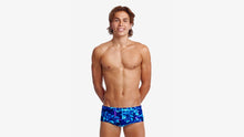 Load image into Gallery viewer, Mens Sidewinder Trunks Leaf Laser
