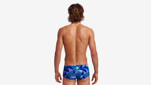 Load image into Gallery viewer, Mens Classic Trunks Blue Bars
